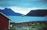 36 Nesna am Ende des Ranafjords in Norwegen